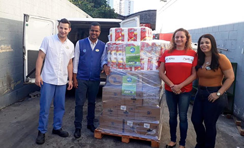 Prezunic doa produtos de higiene para 1.200 famílias no Rio