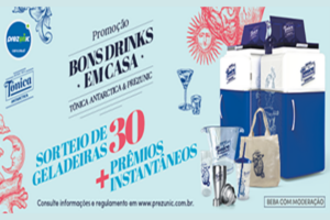 Promoção Drinks Tônica Antartica