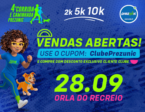 A Corrida Prezunic está de volta para você e seu pet! | Blog Prezunic Banner Corrida Prezunic interna